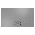 Monogram ZHU36RSTSS 36 Inch Cooktop (Electric)