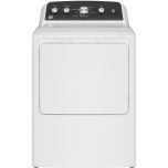 GE GTD48GASWWB 27 Inch Top Load Matching Gas Dryer