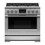 Fisher & Paykel RDV3-366-N 36 Inch Professional Gas Range