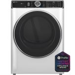 GE Profile PFD87GSSVWW 27 Inch Front Load Gas Dryer