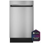 GE Profile PDT145SSLSS 18 Inch Built-In Dishwasher