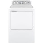 GE GTD45GASJWS 27 Inch Top Load Matching Gas Dryer