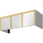 Zephyr BKDC13612ASG 1 Inch Hood Accessories