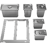 Zephyr DRPAN241S 3 Inch Refrigerator Accessories