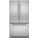 JennAir Rise 36 Inch Freestanding French Door Refrigerator Stainless JFFCF72DKL 
