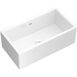 Kohler Shaker 33" Farmhouse Single Basin Fireclay Kitchen Sink White MS3318WH