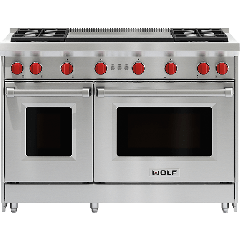 Wolf  GR484DG 48 Inch 36" And Larger Free Standing Gas Range