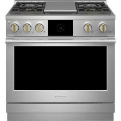 Monogram ZDP364NDTSS 36 Inch Professional Gas Range