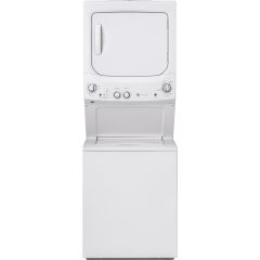 GE GUV27ESSMWW 27 Inch Combination Washer Electric Dryer