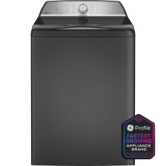 GE Profile PTW600BPRDG 27 Inch High Efficiency Top Load Washer