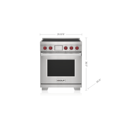 Wolf  IR30451/S/P 30 Inch Freestanding Smoothtop Electric Range