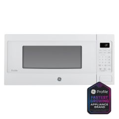 GE Profile PCHK11S1WWW 24 Inch Countertop Microwave