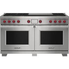 Wolf  DF60650DG/S/P 60 Inch Professional Gas Range