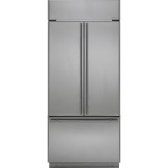 Monogram ZIPS360NHSS 36 Inch French Door Built-In Refrigerator