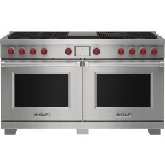Wolf  DF60650F/S/P/LP 60 Inch Professional Gas Range