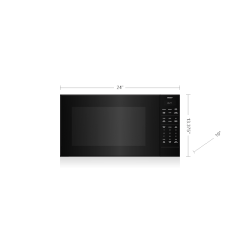 Wolf  MS24 24 Inch Countertop Microwave