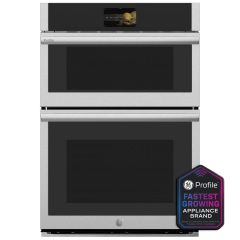 GE Profile PT9900SWSS 30 Inch Electric Oven And Microwave Combo