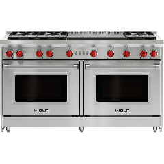 Wolf  GR606DG 60 Inch 36" And Larger Free Standing Gas Range