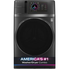 GE Profile PFQ97HSPVDS 27 Inch Combination Washer Electric Dryer
