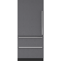 Sub-Zero DET3650CI/L 36 Inch Bottom Freezer Built-In Refrigerator