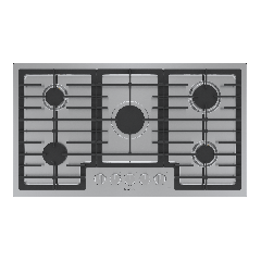 Bosch NGM5659UC 36 Inch Cooktop (Gas)