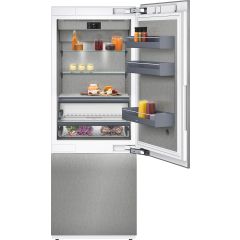 Gaggenau Vario 400 Series RB472705 30 Inch Smart Panel Ready Built-In Bottom Mount Refrigerator with 16 cu. ft. Net Capacity, Ice Maker, Water Filter, Charcoal Air Filter, No-Frost Technology, Automatic Defrosting, Star-K (Open Box)