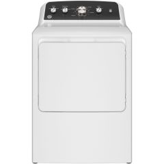 GE GTD48GASWWB 27 Inch Top Load Matching Gas Dryer