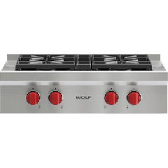 Wolf  SRT304 30 Inch Cooktop (Gas)