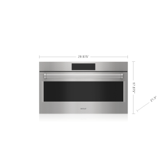 Wolf  SPO3050PE/S/P 30 Inch Electric Oven And Microwave Combo