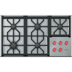 Wolf  CG365P/S 36 Inch Cooktop (Gas)