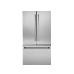 Monogram ZWE23NSYSS 36 Inch French Door Freestanding Refrigerator