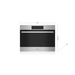 Wolf  MDD2450TE/S/T 24 Inch Built-In Microwave