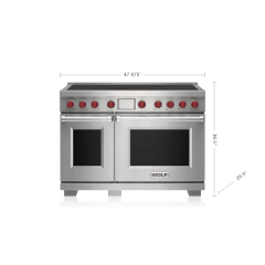 Wolf  IR48751/S/P 48 Inch Freestanding Smoothtop Electric Range