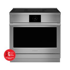 Monogram ZHP365ETVSS 36 Inch Freestanding Smoothtop Electric Range