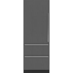 Sub-Zero DET3050CIID/R 30 Inch Bottom Freezer Built-In Refrigerator
