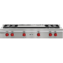 Wolf  SRT484DG 48 Inch Cooktop (Gas)