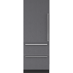 Sub-Zero DET3050CI/L 30 Inch Bottom Freezer Built-In Refrigerator
