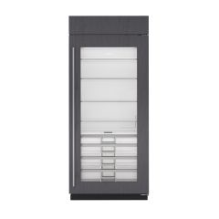 Sub-Zero CL3650RG/O/L 36 Inch Glass Door Built-In Refrigerator