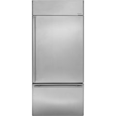 Monogram ZICS360NHRH 36 Inch Bottom Freezer Built-In Refrigerator