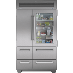 Sub-Zero PRO4850A 48 Inch Side By Side Built-In Refrigerator