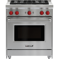 Wolf  GR304 30 Inch 30" Free Standing Gas Range