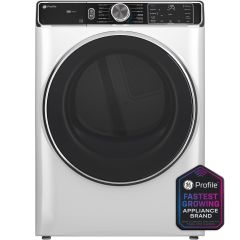 GE Profile PFD87ESSVWW 27 Inch Front Load Electric Dryer