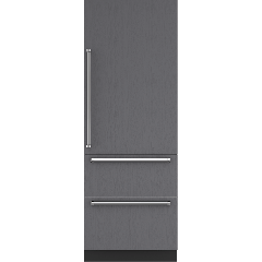Sub-Zero DET3050CI/R 30 Inch Bottom Freezer Built-In Refrigerator