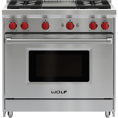 Wolf  GR364G 36 Inch 36" And Larger Free Standing Gas Range