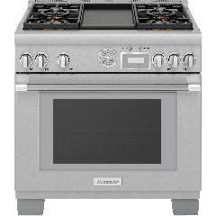 Thermador PRD364WDGU 36 Inch Professional Gas Range