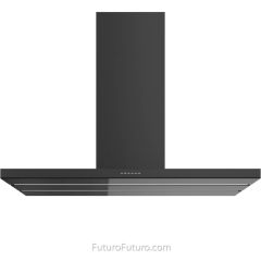 Futuro Futuro 48" Island Mount Range Hood w/ 940 CFM Blower IS48VIALE-BLK