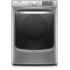 Maytag 27 Inch Gas Smart Dryer with 7.3 Cu. Ft. Capacity, Extra Power Button, Advanced Moisture Sensing Metallic Slate MGD8630HC