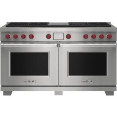 Wolf  DF60650CG/S/P/LP 60 Inch Professional Gas Range