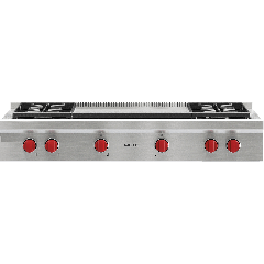 Wolf  SRT484DG-LP 48 Inch Cooktop (Gas)
