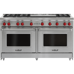 Wolf  GR606DG-LP 60 Inch 36" And Larger Free Standing Gas Range